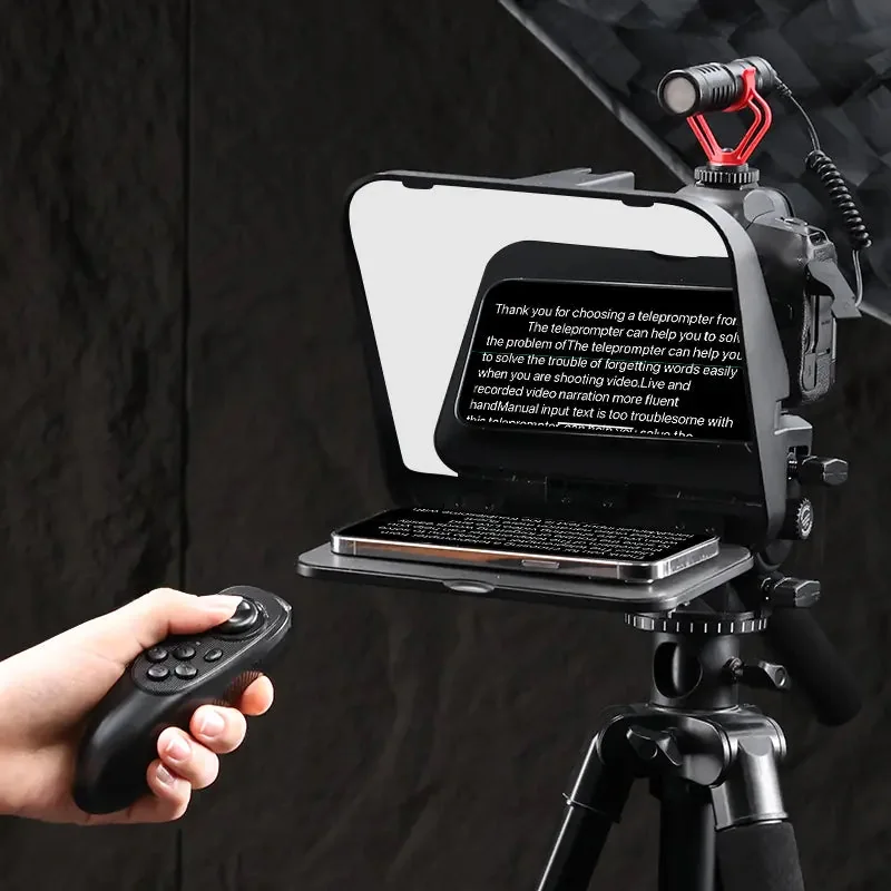 Scrolling the script with the Bluetooth remote